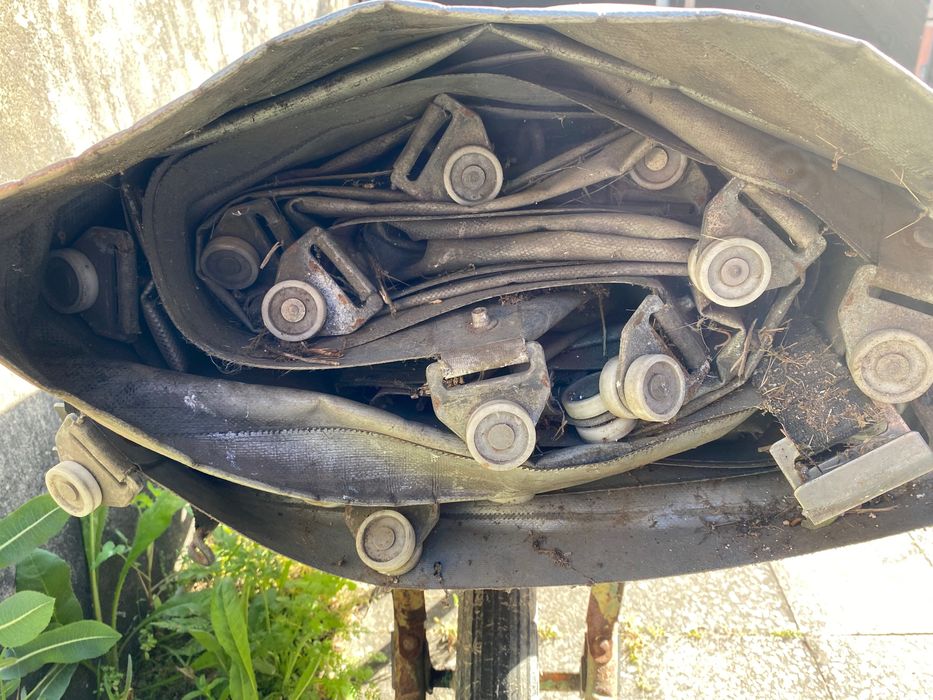 Lona oleado lateral para TIR 40 pés completo com pontos de fixação