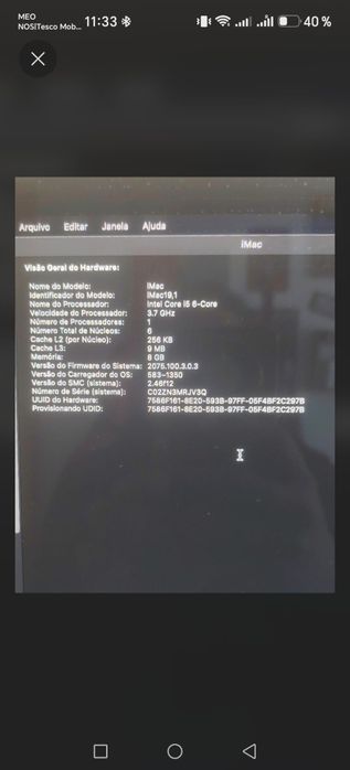 Apple IMac core i5