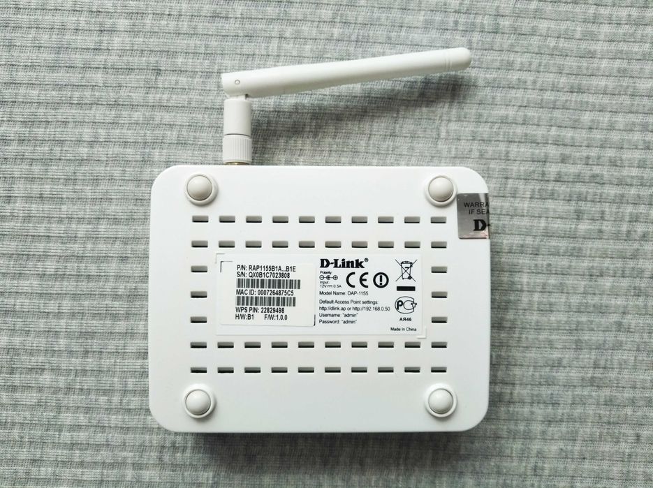 Беспроводная точка доступа WI-FI маршрутизатор D-Link DAP-1155