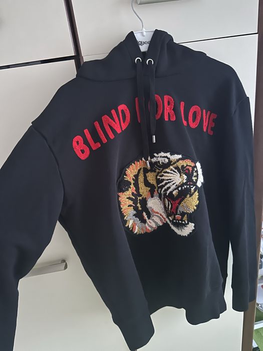 Худи gucci blind for love гучи