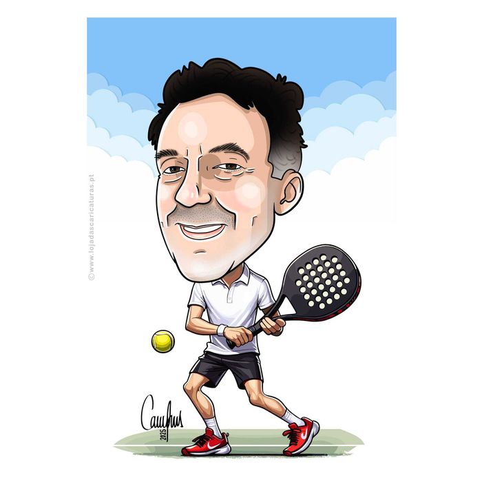 Caricatura a partir de uma fotografia