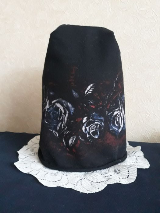 рS Outer Vision Іспанія шапка чорна хлопок чоловіча жіноча підлітка