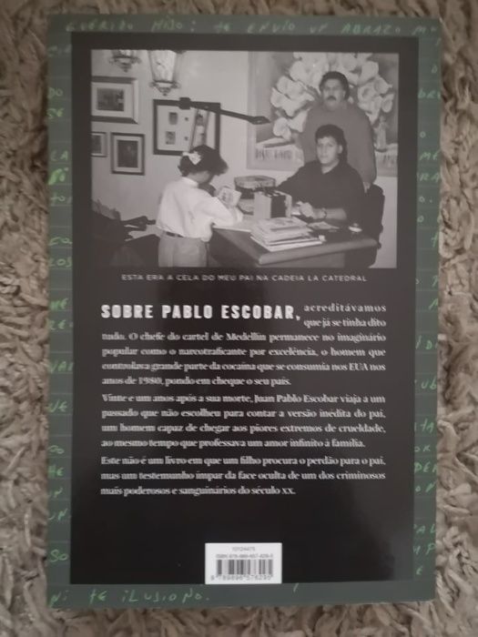 Livro Pablo Escobar - O Meu Pai