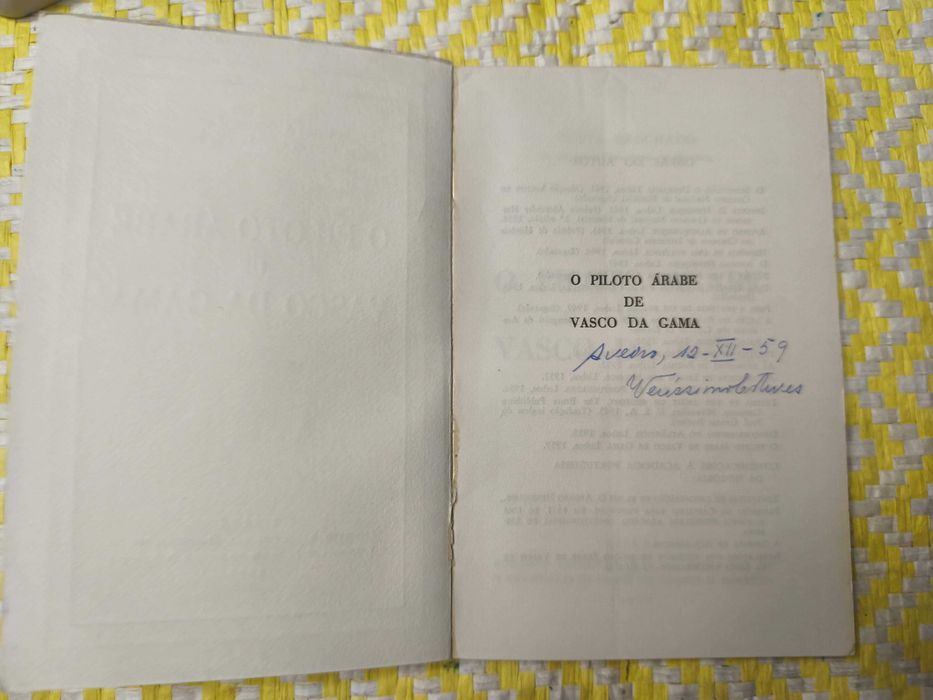 O Piloto árabe de Vasco da Gama –  Costa Brochado