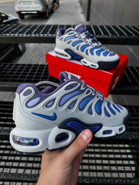 АКЦІЯ! Кросівки Nike Air TN Plus Drift (сірі & фіолет)  41 - 46