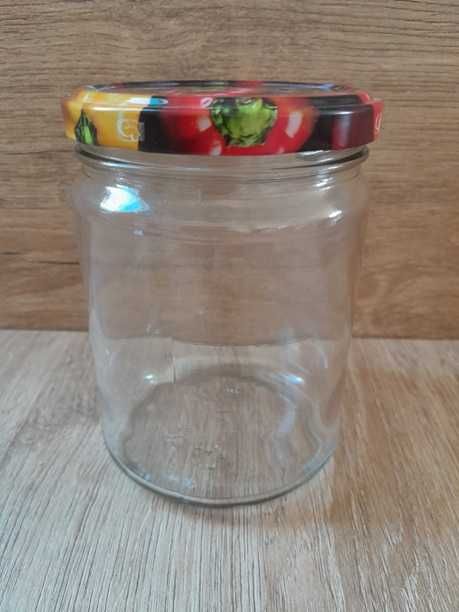słoik słoiki 540 ml słoje 0,54 fi82 fi 82 miód 0,5 l prosty