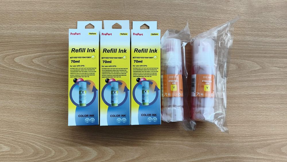 Garrafas de tinta Epson Ecotank 102