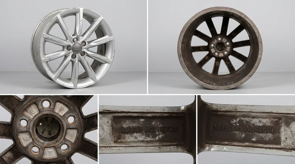 Оригінальні диски Audi R18 5x112 8J ET38