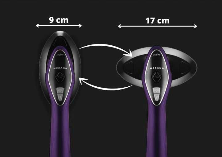 MOCNY Steamer żelazko parowe parownica do ubrań ceramiczna stopa 2500W