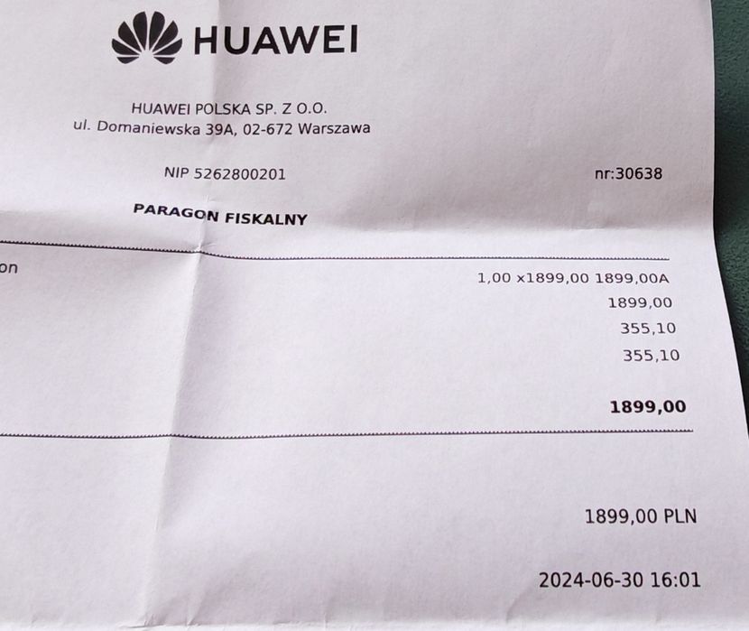 Elegancki Huawei Watch  GT 4 Pro blue edition eSim  + gwarancja + bran