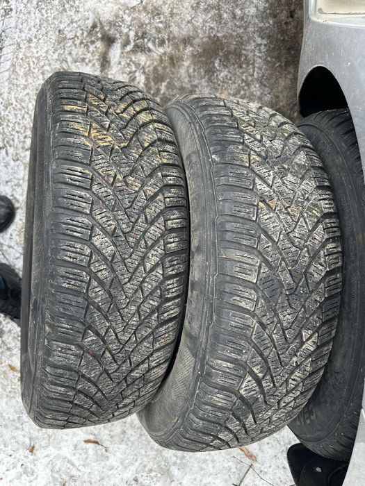 Dwie opony zimowe Continental 195/65/15