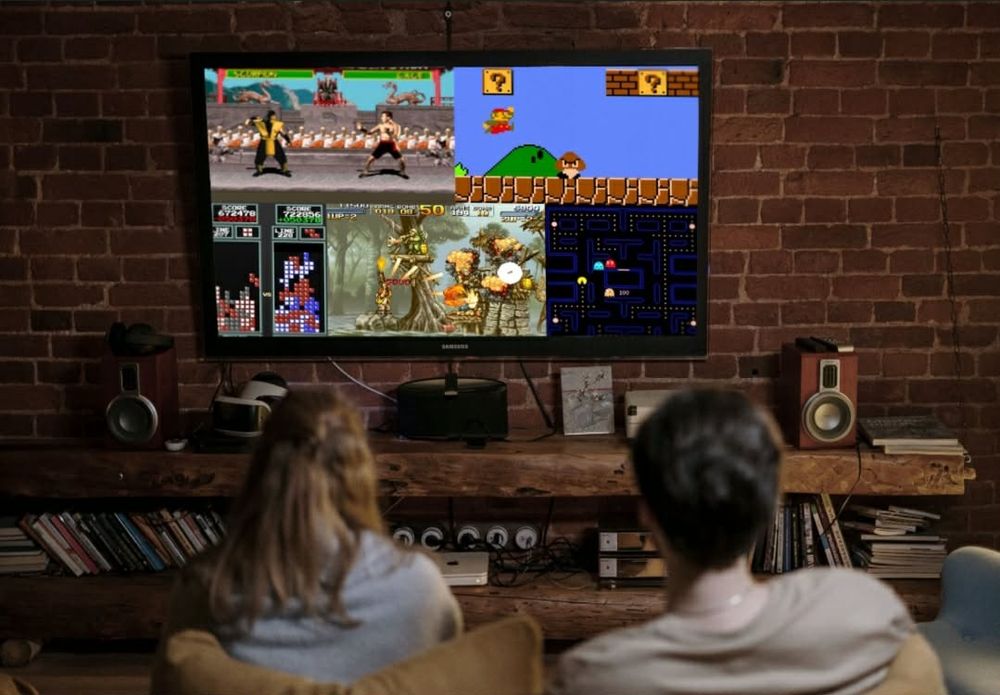 Gra Telewizyjna Mini Retro Konsola Hdmi Bezprzewodowa z 2 Pady Konsola