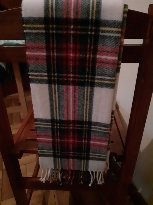 Cachecol xadrez - novo