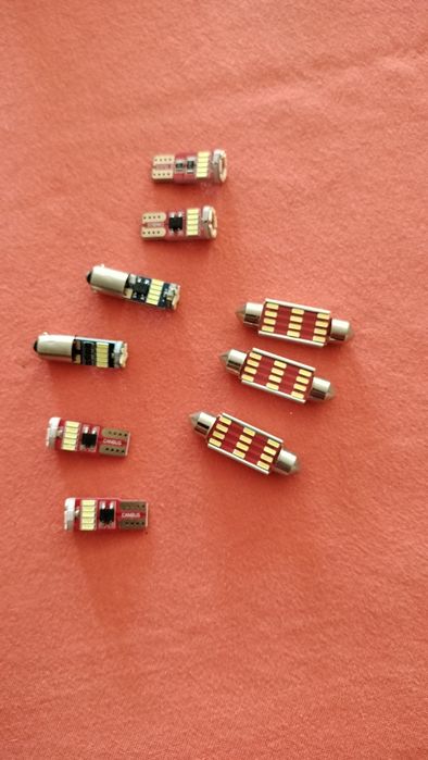 Lote luzes Led auto