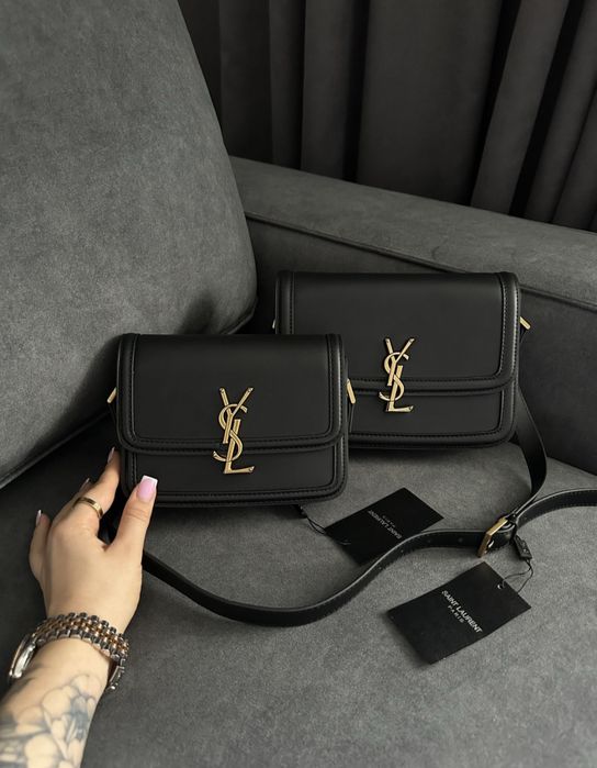 Сумка жіноча шкіряна YSL Solferino Yves Saint Laurent