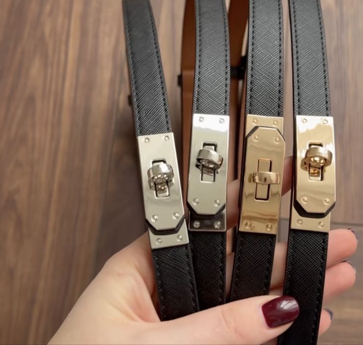 Трендовий жіночий пасок hermes, ремень женский хермес