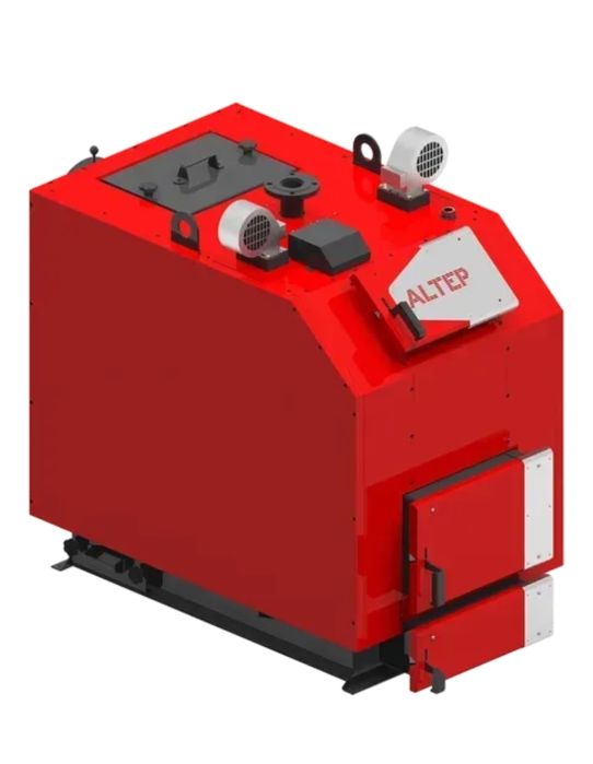 Твердотоплевный котёл ALTEP 80 квт.  Б.у