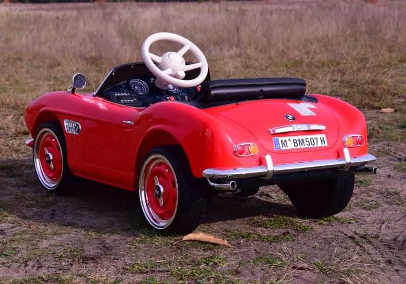 BAWIBUS.PL Auto samochód na akumulator BMW 507 Retro autko na pilota
