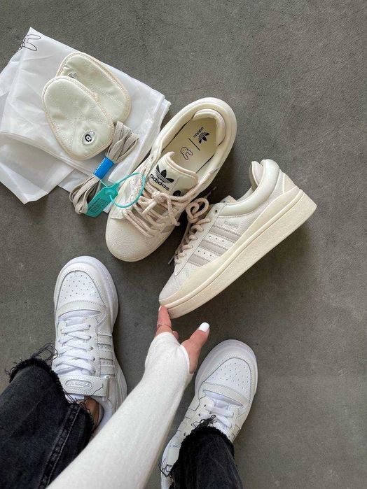 Кросівки Adidas Campus X Bad Bunny Light Beige premium