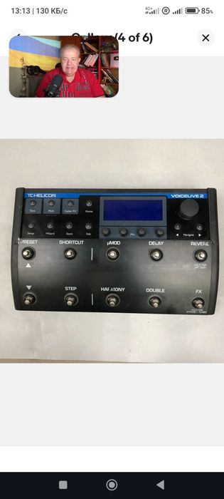 Процесор для вокаліста  TC Helicon Voice Life2