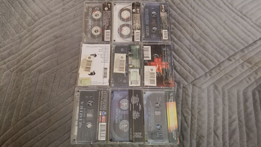 ‼️ Аудио кассеты  ‼️ аудиокассеты аудіо касети 18 шт рок