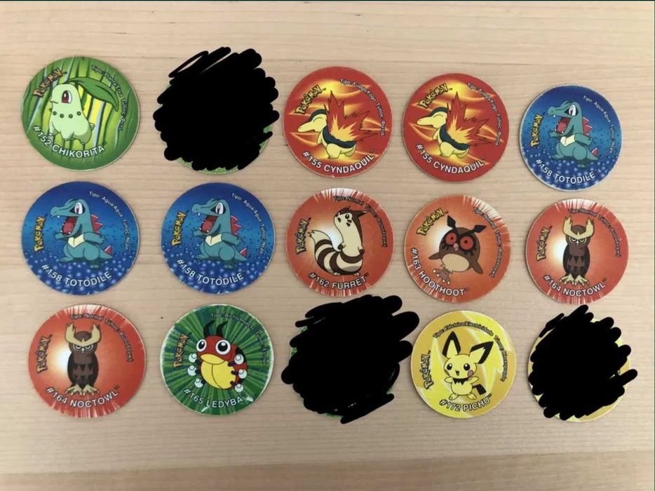 Pokemon Tazos 3 (Matutano)