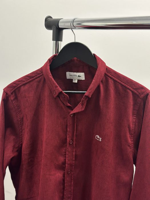 Вельветова сорочка Lacoste