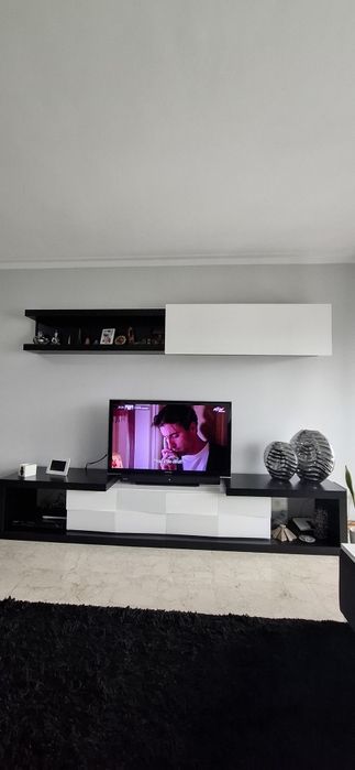 Sala completa moveis e carpetes