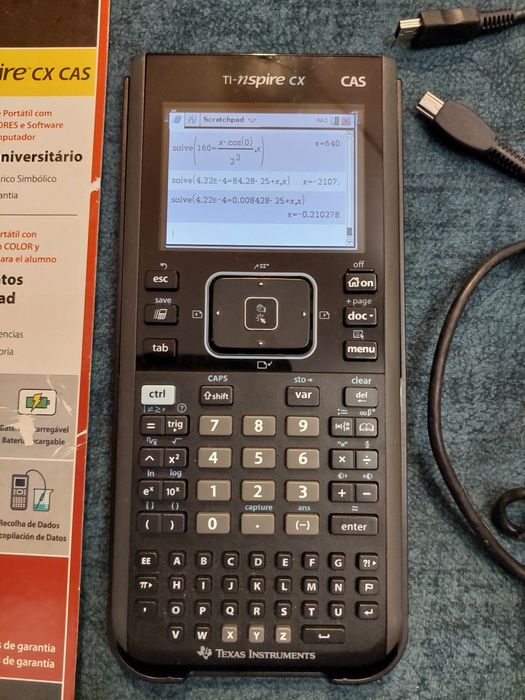 Calculadora Gráfica TI-Nspire CX CAS