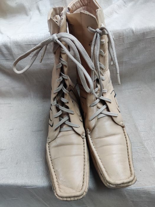 Buty trzewiki kozaki wiazane
