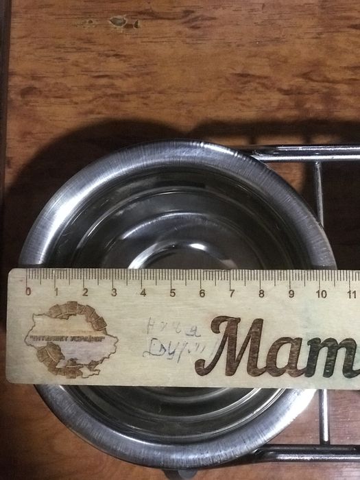 Миска для кота(подвійна)