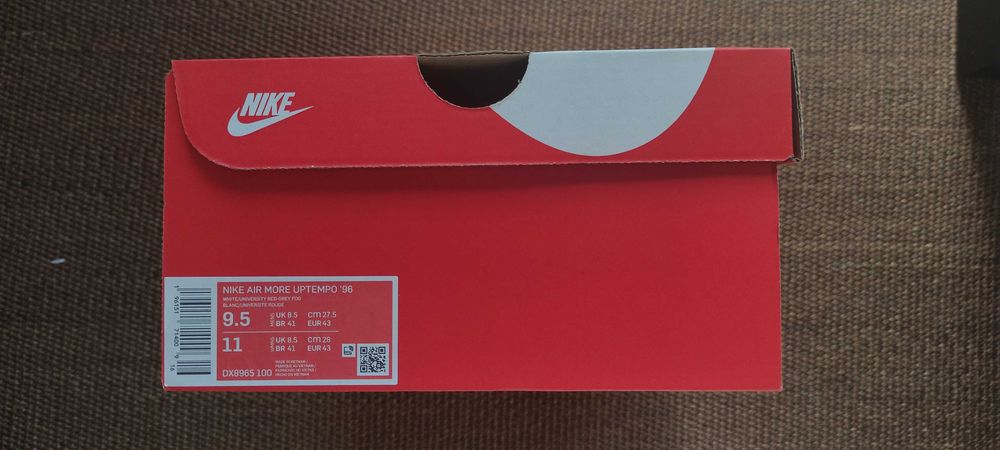 NIKE AIR MORE UPTEMPO '96 - originais e novos na caixa!