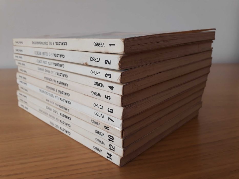 Livros da colecção Carlota (anos 80)