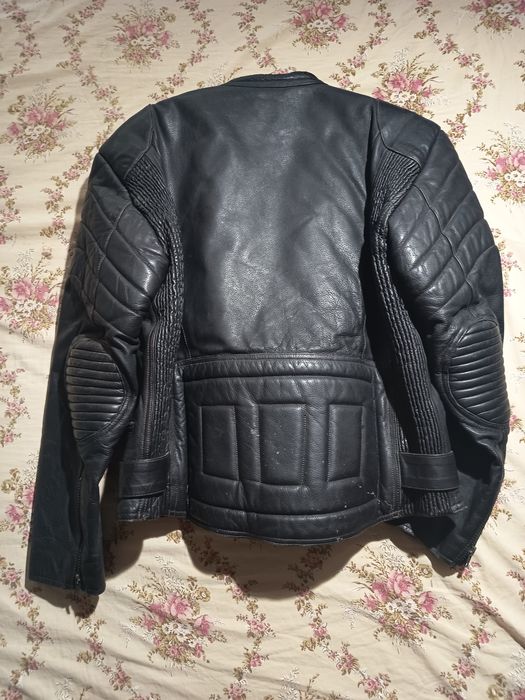 batchVende-se stitcher casaco couro motociclista preto