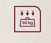 Estante branca 134,2 x 60 x 24 cm - NOVO e embalado - ENVIO GRÁTIS