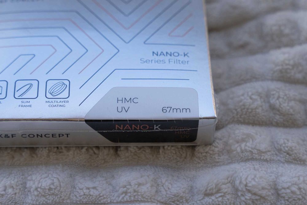 Filtro UV K&F Concept Nano-K 67mm NOVO