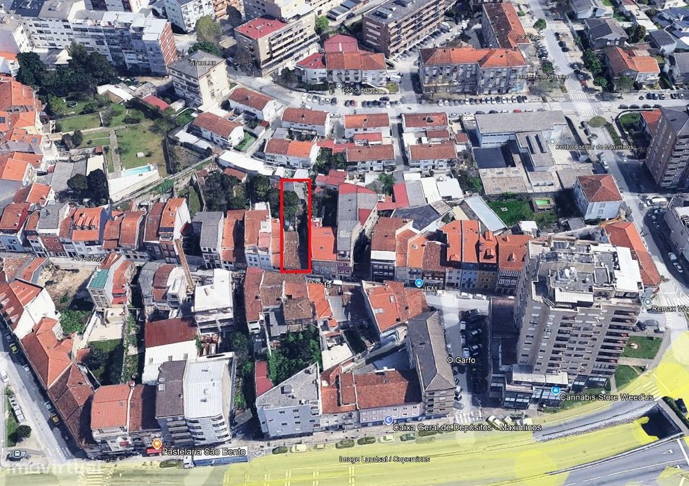 Terreno p/ construção prédio em altura - 4 pisos