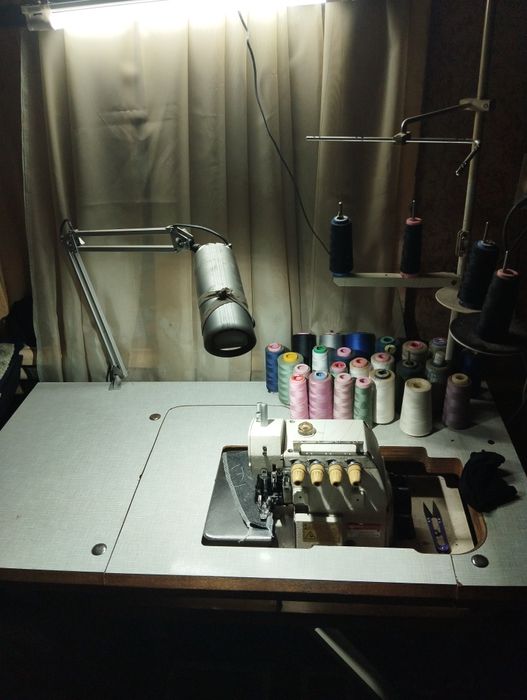 Услуги оверлок и профи машинка прямосточка