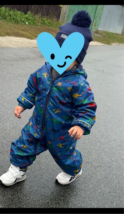 Дитячий комбінезон демісизонний розмір 74-80