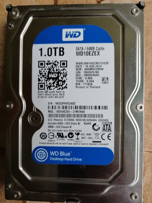 Dysk HDD WD Blue 1,0 TB