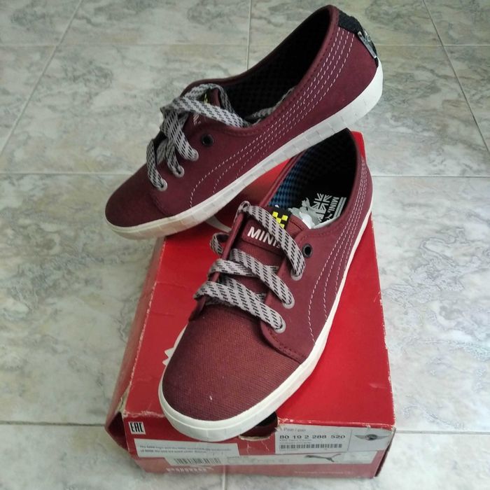 *MINI by PUMA* Special Edition Bordeaux Sneakers, Size 38, New in Box