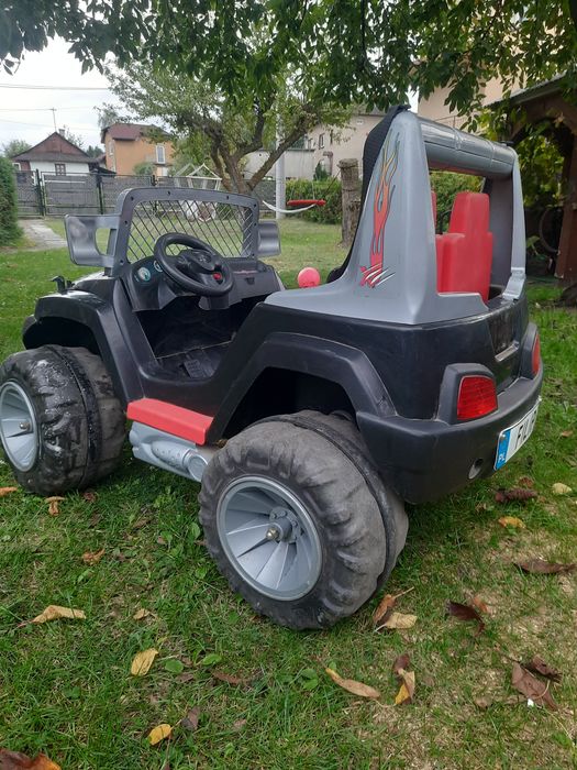 Autko na akumulator duże auto jeep hammer ogromny