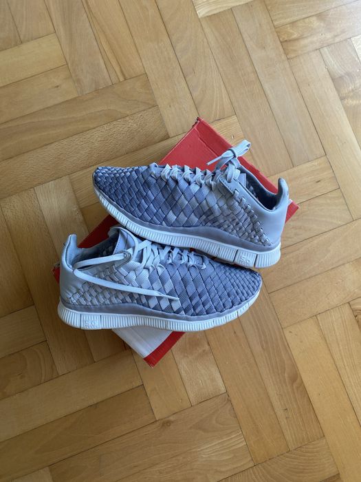 nike free inneva woven pure platinum 2017 wmns us6.5 nowe