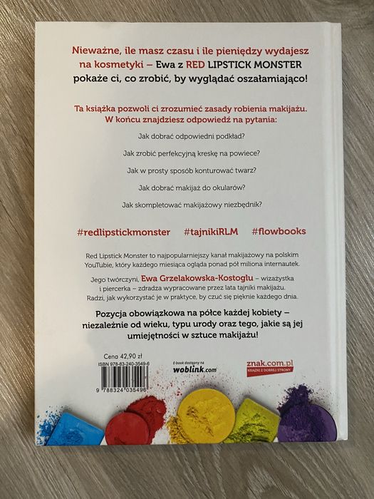 Książka „Red lipstick monster tajniki makijażu”