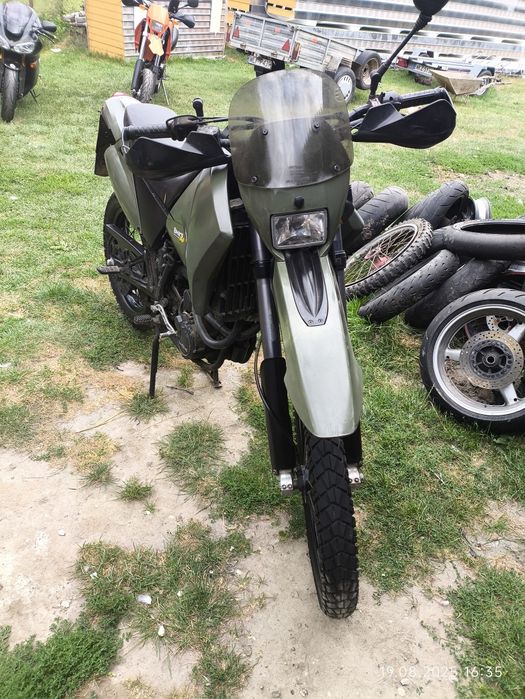 KTM Lc4 400 Military rama dokumenty 2004