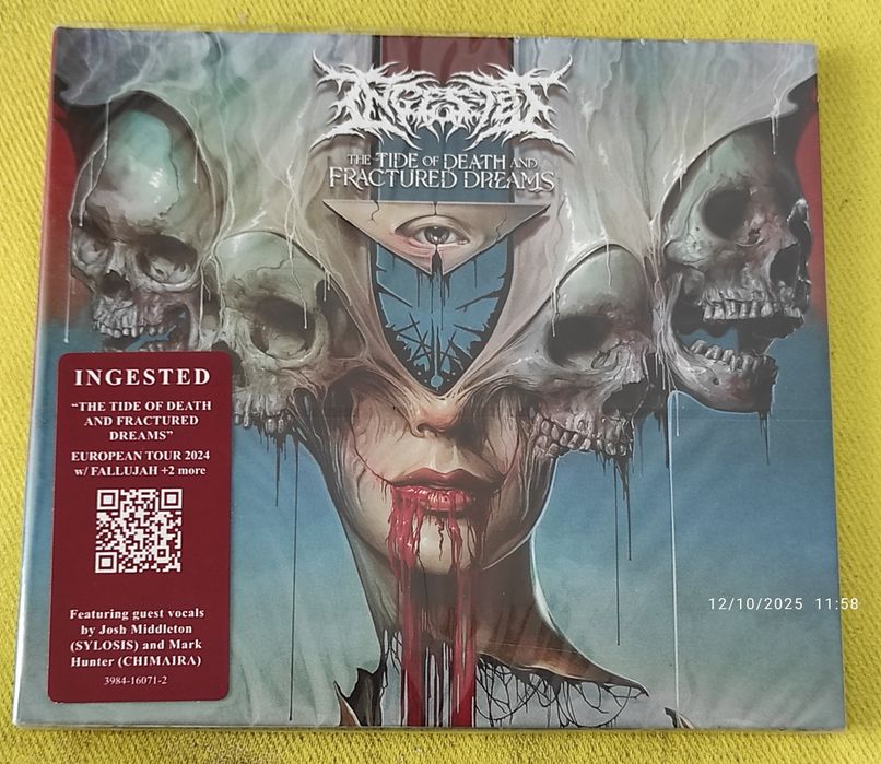 Ingested - The Tide Of Death And Fractured Dreams CD