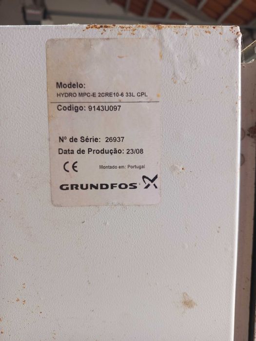 Bomba Grundfos  hidro MPC E2CRE 10-6-33L CPL