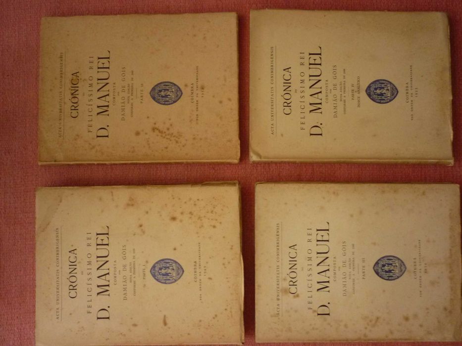 Damião de Góis, Crónica de D. Manuel, 4vols.