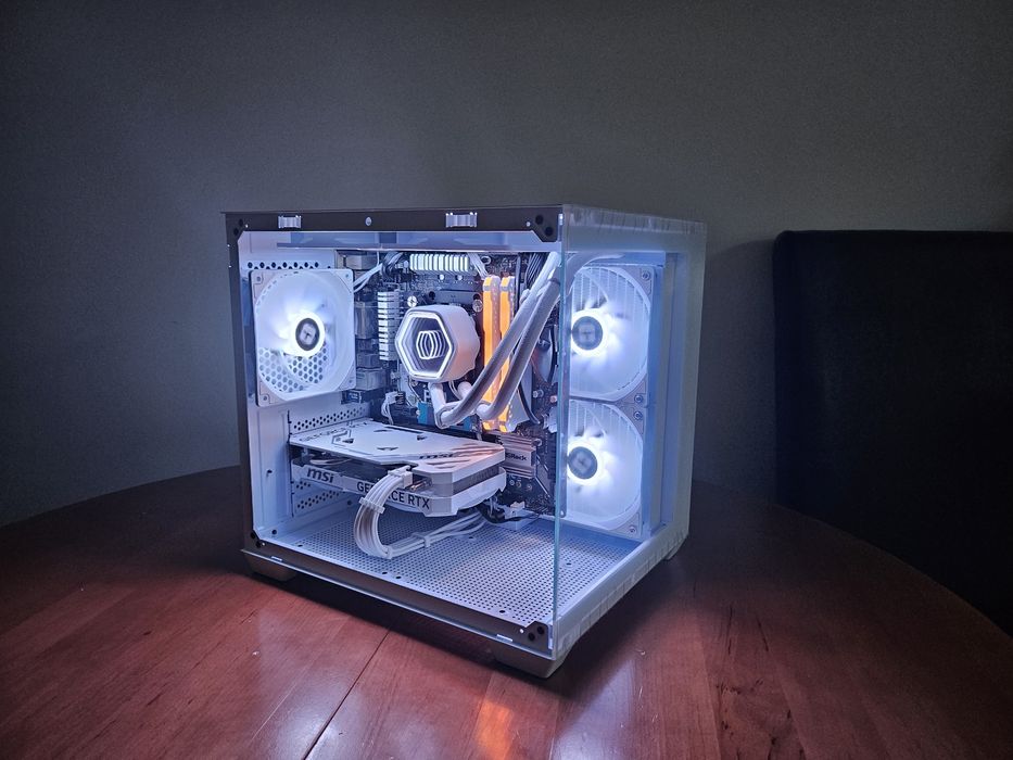 R5 5500 RTX 4060 16 GB RAM 1 TB SSD komputer gamingowy akwarium aRGB