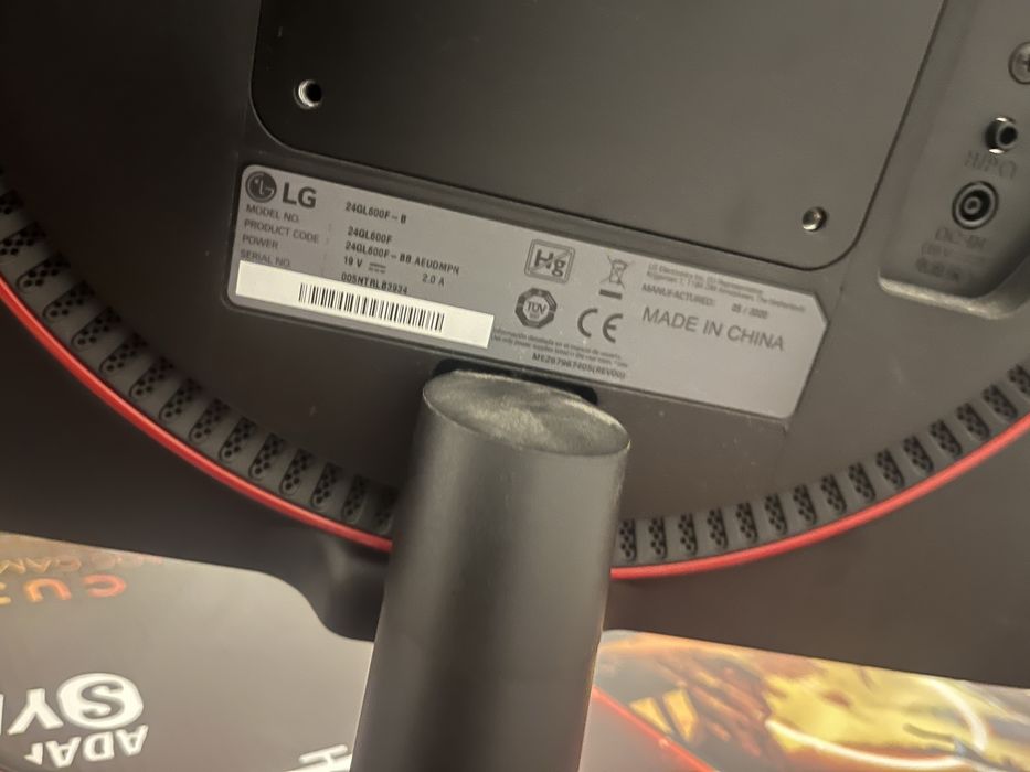 Monitor Gaming LG UltraGear 24GL600F-B 24" – 144Hz / 1ms